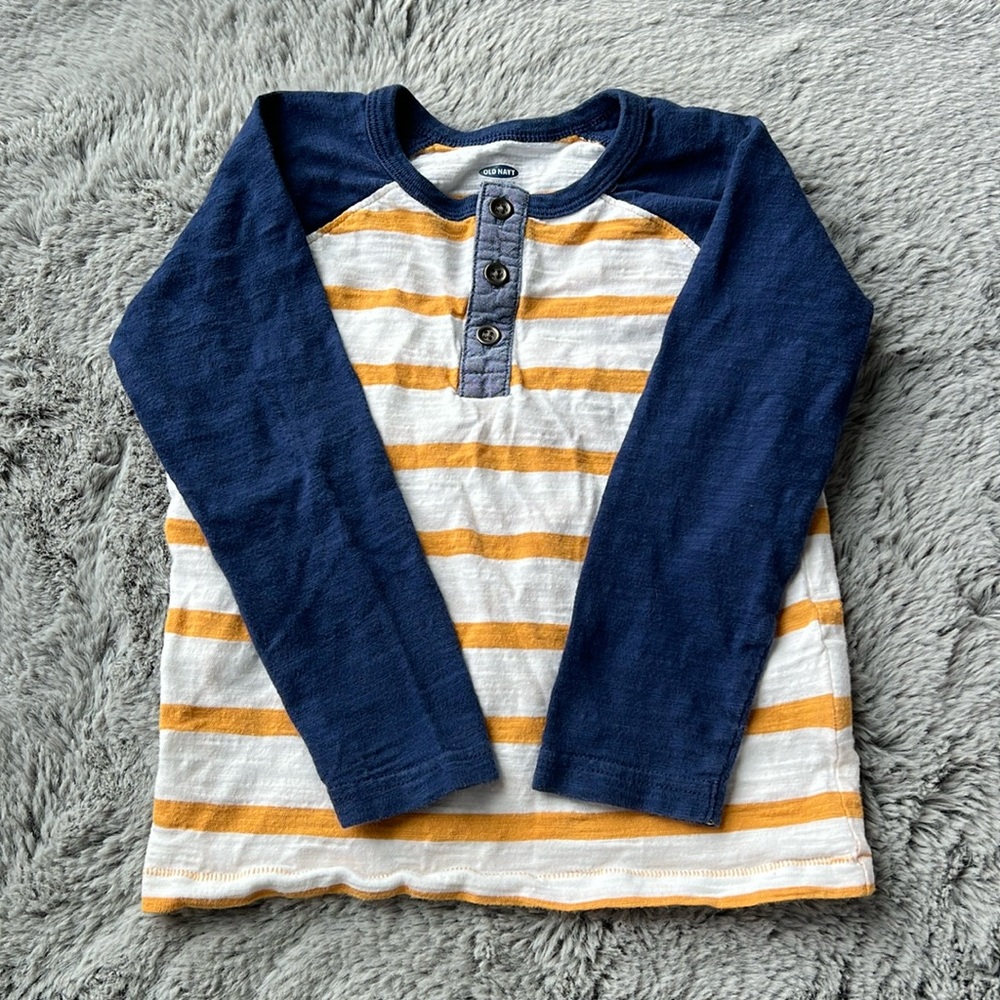 Old Navy Striped Long Sleeved Top